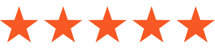 Orange star ratings